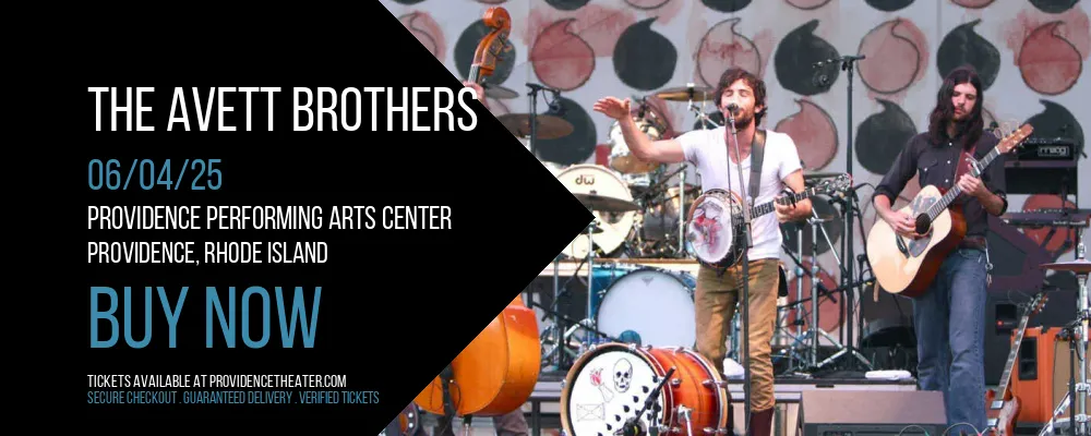 The Avett Brothers at Providence Performing Arts Center